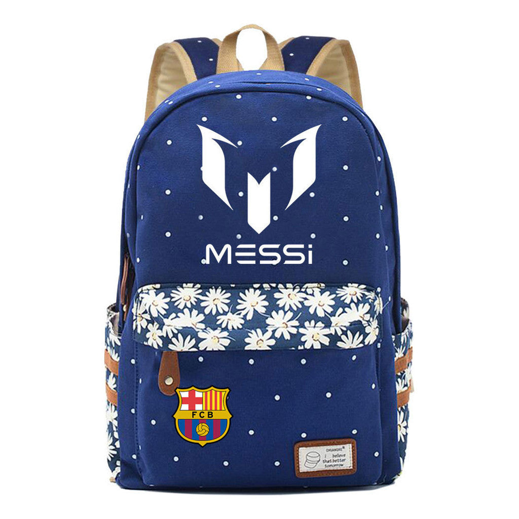 Printed Teenage Student Backpack For Men And Women's Leisure Backpack