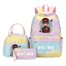 Teenage Student Girl Backpack Lunch Bag Three Piece Set Backpack Set