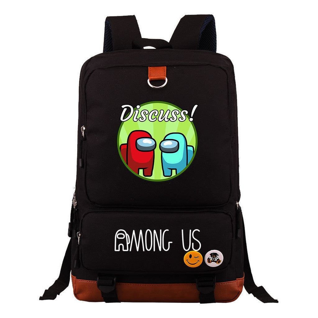 Youth Student Backpack, Large Capacity Travel Bag, Men's And Women's Backpack