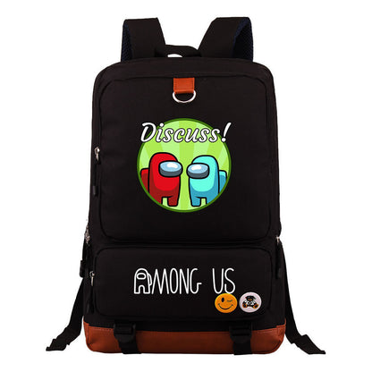 Youth Student Backpack, Large Capacity Travel Bag, Men's And Women's Backpack