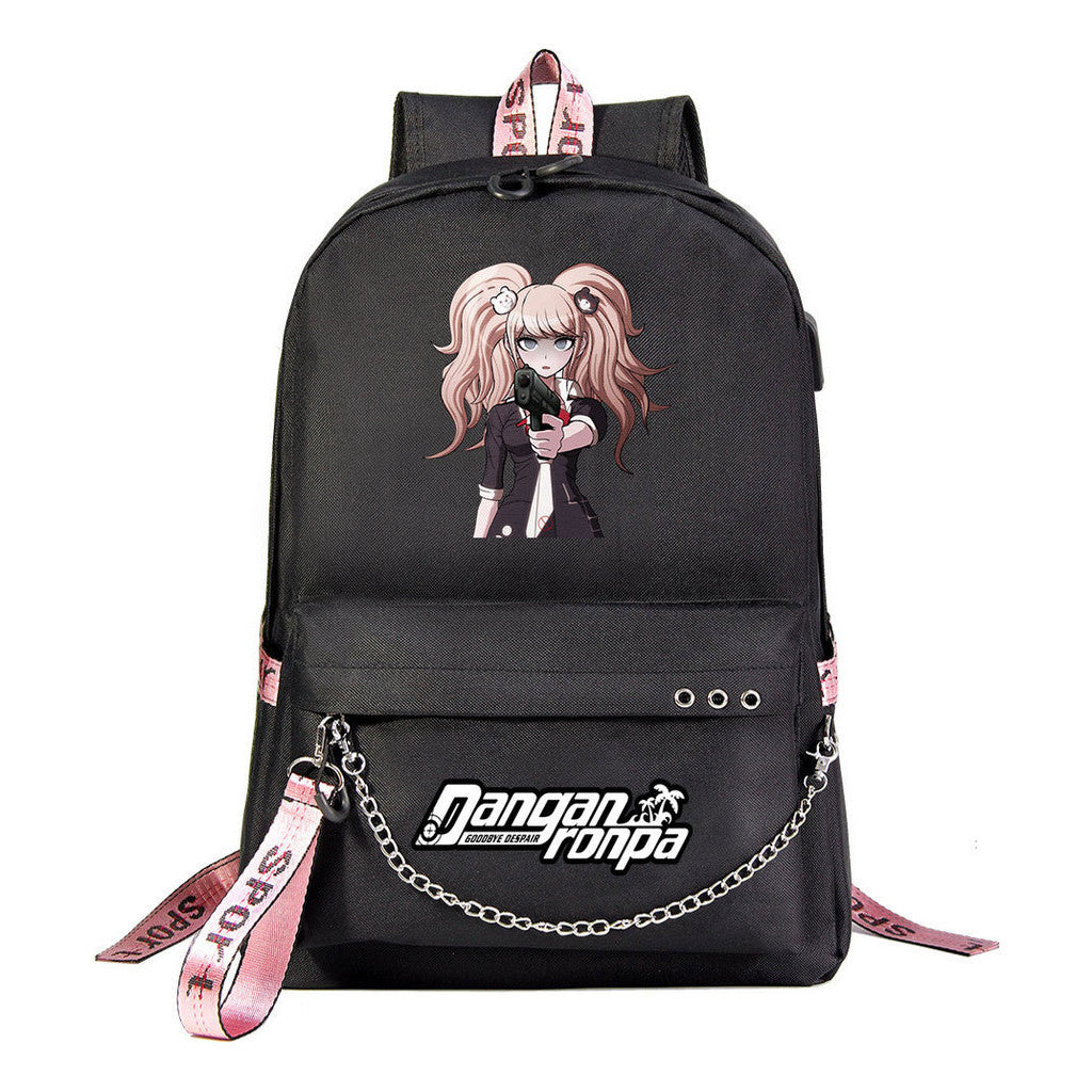 Usb Youth Student Backpack For Men And Women's Leisure Travel Backpack