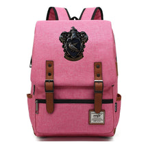 School Of Witchcraft And Wizardry Printed Youth Student School Bag Casual Belt Buckle Classic Backpack