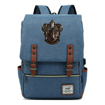 Academy Of Magic Teen Student School Bag Usb Casual Belt Buckle Backpack