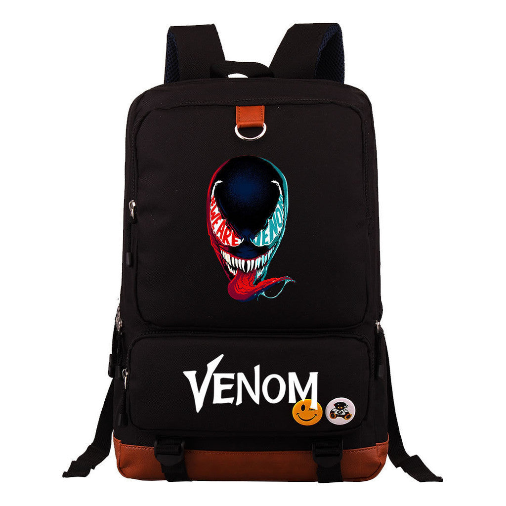 Fashion Printed Youth Student Backpack For Men And Women, Backpack, Travel Bag