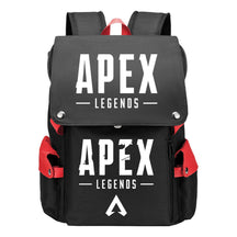 Apex Hero Print Usb Charging Cap Head Style Student School Bag Casual Backpack