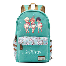 Promised Dream Island Printed Student Backpack, Floral Casual Backpack