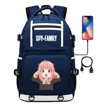 Printed Usb Youth Student Backpack Men's And Women's Backpack Leisure Travel Backpack