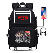 Printed Usb Youth Student Backpack For Men And Women's Leisure Travel Backpack