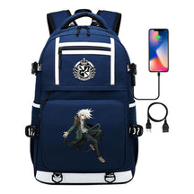 Cartoon Cartoon Printed Usb Youth Student Backpack Men's And Women's Backpack Leisure Travel Backpack