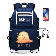 Printed Usb Youth Backpack For Men And Women's Leisure Travel Backpack