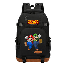 Super Mario Printed Youth Backpack For Leisure Travel Backpack