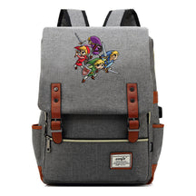 The Tears Of The Kingdom Of Zelda Game Printed Student Backpack Usb Men's And Women's Casual Backpack