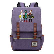 Animation My Hero College Prints Schoolbags For Young Students And Classic Backpacks With Belt Buckles For Men And Women.