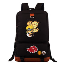 Cartoon Day Marvel Naruto Uchibo Youth Student School Bag Large Capacity Travel Bag Men's And Women's Backpack