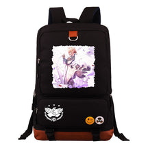 Violet Eternal Garden Printed Youth Student School Bag Large Capacity Travel Bag Men's And Women's Backpack