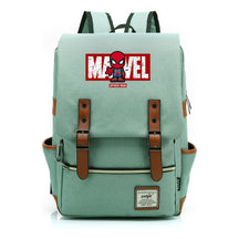 Superhero Printed Youth Student Backpack For Men And Women's Casual Classic Backpack