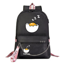 Lazy Egg Usb Youth Student Backpack For Boys And Girls Leisure Travel Backpack