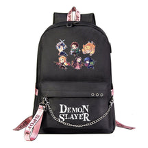 Cartoon Ribbon Youth Student School Bag Men's And Women's Leisure Travel Backpack