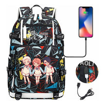 Promised Dream Island Usb Large Capacity Student Backpack Leisure Travel Backpack