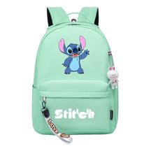 Interstellar Baby Stitch Printed Student Backpack, Casual Travel Bag, Girl Backpack