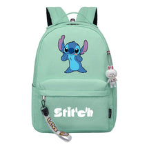 Interstellar Baby Stitch Printed Student Backpack, Casual Travel Bag, Girl Backpack