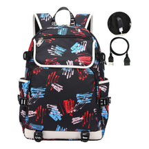 Fashionable And Popular Usb Youth Student Backpack For Men And Women's Leisure Backpack