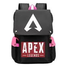 Apex Hero Print Usb Charging Head Youth School Bag Casual Backpack