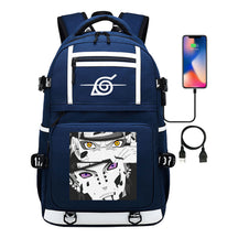 Fashionable Naruto Usb Youth Student School Bag Men's And Women's Backpack Leisure Travel Bag