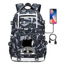 Evil Power Usb Youth Student School Bag Men's And Women's Backpack Leisure Travel Backpack