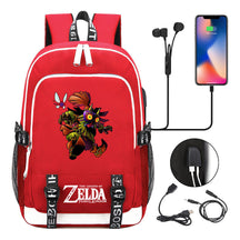 Usb Youth Primary And Secondary School Student Backpack For Men And Women's Leisure Sports Backpack