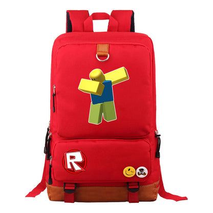 Printed Teenage Student Backpack, Travel Bag, Men's And Women's Backpack, Backpack