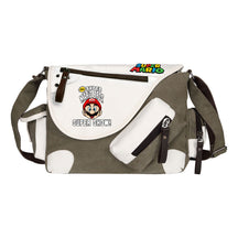 Super Mario Youth Student School Bag Canvas Shoulder Bag Casual Straddle Backpack