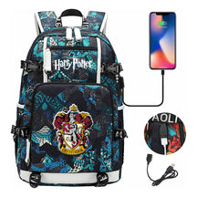 Magic School Usb Youth Student Backpack For Men And Women Leisure Travel Backpack
