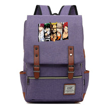 Anime My Heroes Academy Printed Youth Student Backpack Men's And Women's Leisure Belt Buckle Classic Backpack