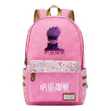 Cartoon Teenage Girl Student Backpack For Men And Women Casual Canvas Backpack