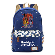 Toy Bear Game Fashion Printed Teenage Girls Student School Bag Men's And Women's Casual Canvas Backpack