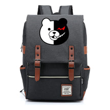 Printed Teenage Student Backpack For Men And Women With Casual Belt Buckle Classic Backpack