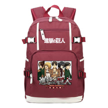 Giant Soldier Captain Alan Of Anime Attack Student Backpacks, Men's And Women's Backpacks, Leisure Travel Backpacks, Backpacks