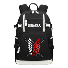 Giant Wings Of Anime Attack, Youth Student School Bag, Men's And Women's Backpack, Leisure Travel Backpack
