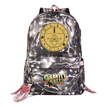 Cartoon Strange Town Youth Student School Bag Men's And Women's Leisure Travel Backpack