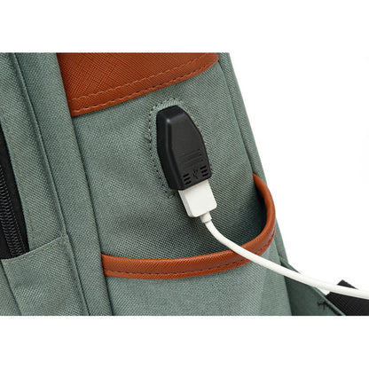 Academy Of Magic Teen Student School Bag Usb Casual Belt Buckle Backpack
