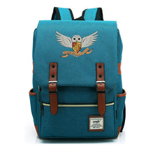 School Of Witchcraft And Wizardry Printed Student Backpack For Men And Women, Casual Belt Buckle, Classic Backpack 43*29*13.5cm