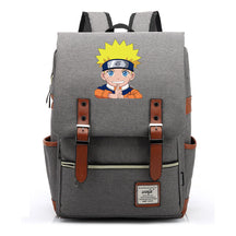 Naruto Printed Teenage Student Backpack For Men And Women, Casual Belt Buckle, Classic Backpack 38*27*12.5cm