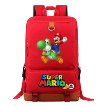 Super Mario Print Youth Student Backpack, Travel Bag, Men's And Women's Backpack