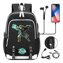 Usb Teen School Bag Men's And Women's Sports Backpacks