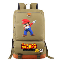 Super Mario Print Youth Student Backpack, Travel Bag, Men's And Women's Backpack
