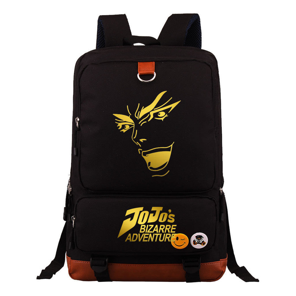 Cartoon Comic Jojo's Wonderful Adventure Youth Student Backpack Backpack Travel Bag