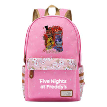 Toy Bear Game Fashion Printed Teenage Girls Student School Bag Men's And Women's Casual Canvas Backpack