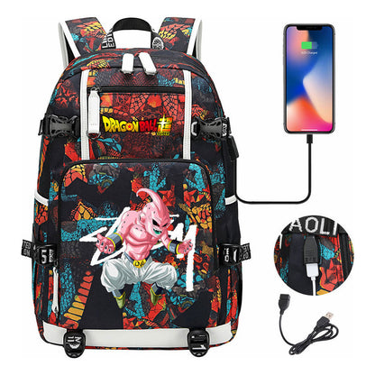 Fashionable Sun Wukong Usb Large Capacity Youth Student Backpack Leisure Travel Backpack