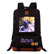 Printed Youth Student School Bag Large Capacity Travel Bag Men's And Women's Backpack